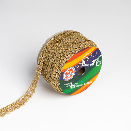 Crochet Trims (Gold)